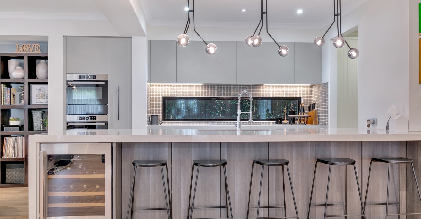 Functional kitchen design tailored for Melbourne family home